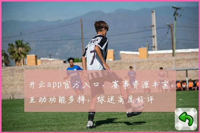 开云app官方入口，赛事资源丰富，互动功能多样，球迷高度好评